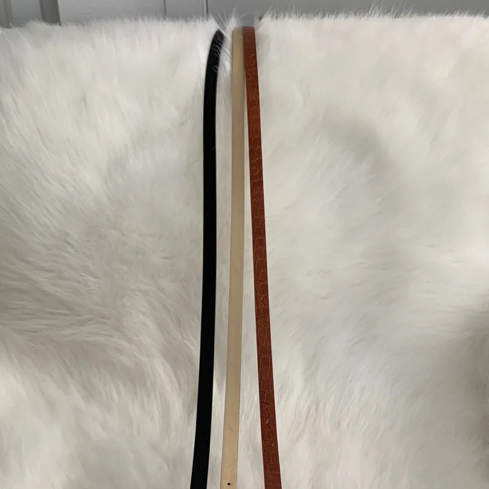 Madden Girl Multicolor Belts Gold, Brown, Black
